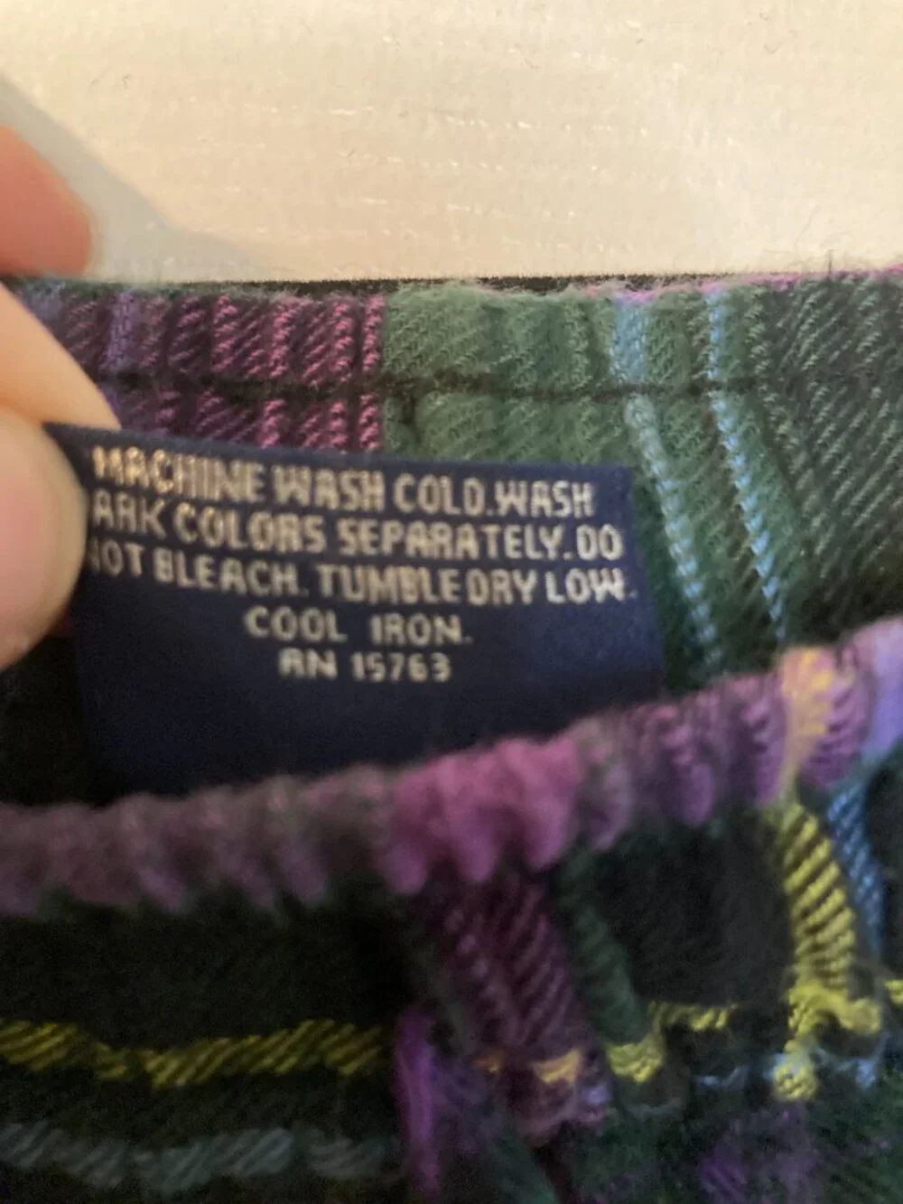 Polo Ralph Lauren Men's Purple Plaid Sleepwear Pajama Pants 100% Cotton - Size M